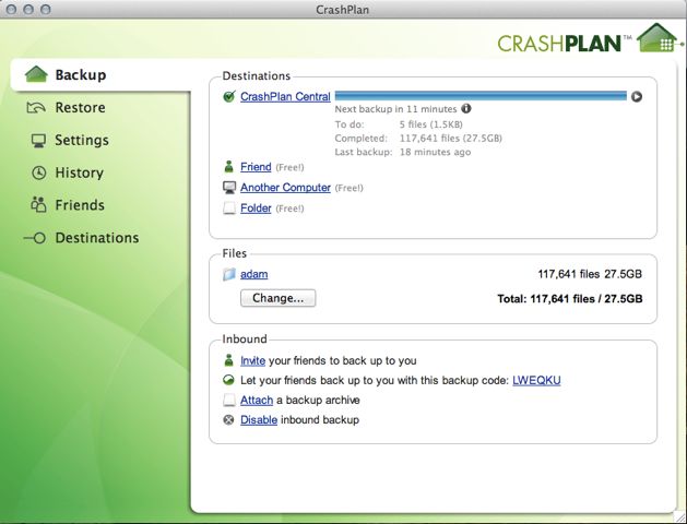 crashplan